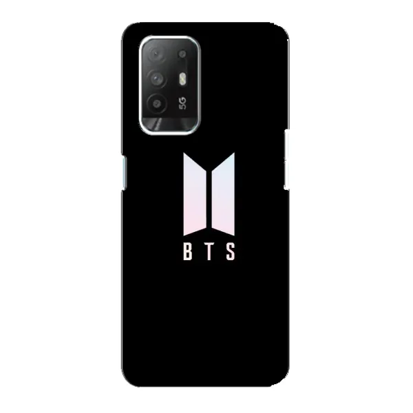 Чехол с принтом «Лого BTS» для OPPO Reno 5z Чехол с принтом «Лого BTS» для OPPO Reno 5z
