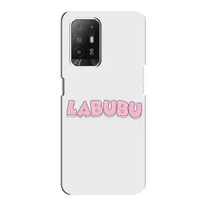 Чохол з Лабубу на Oppo Reno 5z (Лого Лабубу)