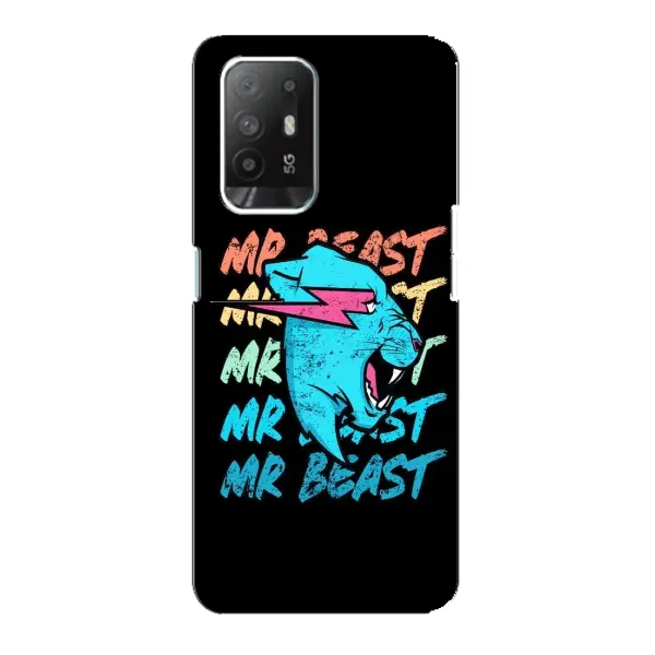 Чехол с принтом «logo Mr beast» для OPPO Reno 5z
