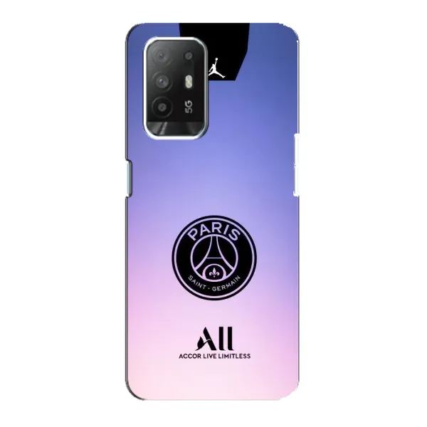 Чохол з принтом «лого PSG» для OPPO Reno 5z Чохол з принтом «лого PSG» для OPPO Reno 5z