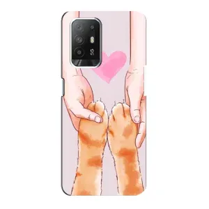 Чохол на OPPO Рeнo 5з з Котиками (VPrint) (Любовь до котиків)