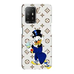 Чехлы для Oppo Reno 5z - Скрудж МакДак Louis Vuitton (PREMIUMPrint) (Макдак на стиле)