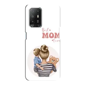 Чехлы для мамы на Oppo Reno 5z (Мама и сын)