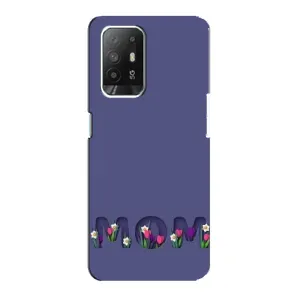 Чехлы для мамы на Oppo Reno 5z (Мама в цветах)
