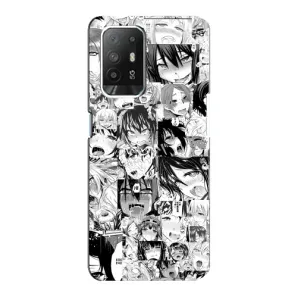Анимешный чехол для Oppo Reno 5z (Ahegao manga)