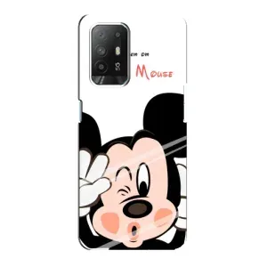 Міккі Маус чохол для Oppo Reno 5z (AlphaPrint - Мультяшні) (Маус Міккі)