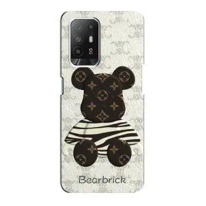 Круті Чохли Луі Віттон для Oppo Reno 5z (AlphaPrint) (Ведмідь LV)