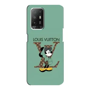Чохли Луі Вітон для Oppo Reno 5z (AlphaPrint - LOUIS VUITTON) (Міккі Маус LV)