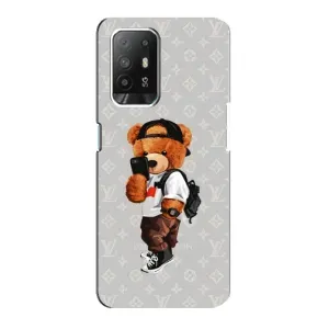 Брендновые Чехлы для Oppo Reno 5z - (PREMIUMPrint) (Мишка Луи)