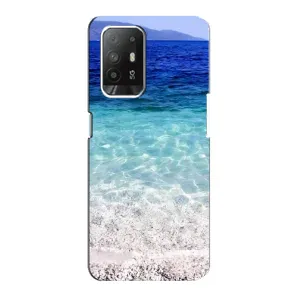 Силіконовий чохол з КАРТИНКАМИ літо для Oppo Reno 5z (AlphaPrint) (Море)