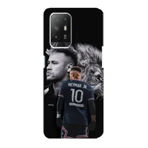 Чохол Неймар для Oppo Reno 5z (AlphaPrint) (Неймар Лев)