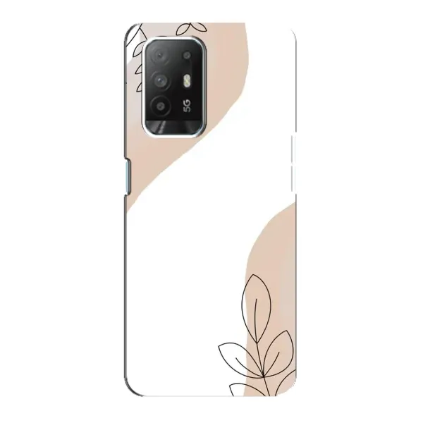 Чехол с принтом «Нюдовая веточка абстракция» для OPPO Reno 5z Чехол с принтом «Нюдовая веточка абстракция» для OPPO Reno 5z