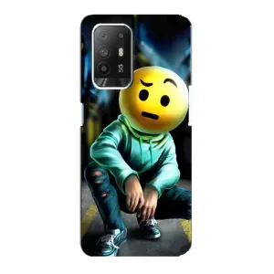 Чохол для OPPO Рeнo 5з - (AlphaPrint) з принтом (ТОП продажів) (Хлопець смайл)