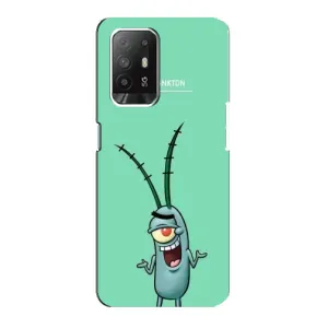 Чохол Губка Боб для OPPO Рeнo 5з (Персонаж Планктон)