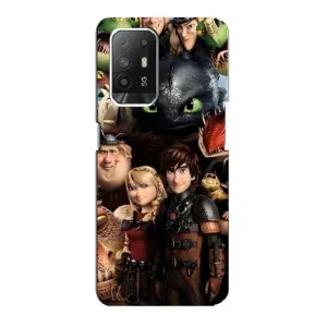 Чохол як приборкати дракона на Oppo Reno 5z (Персонажі дракона)