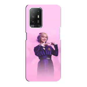 Чохол з дизайном Венздей 2 на Oppo Reno 5z (Яскрава Енід Венздей)