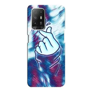 Чехол с принтом «Радужное сердце» для OPPO Reno 5z