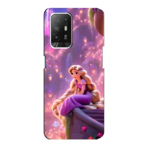 Чохол Рапунцель для Oppo Reno 5z (Рапунцель у замку)
