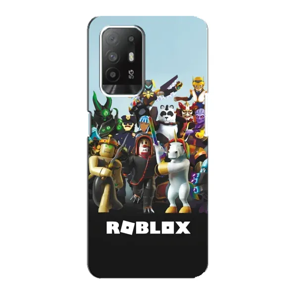 Чехол с принтом «ROBLEX» для OPPO Reno 5z