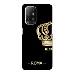 Чохли для Oppo Reno 5z (VPrint) - Футбольні клуби (Roma)