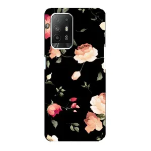 Чохли з квітами для Oppo Reno 5z (VPrint) (Трояндочки)