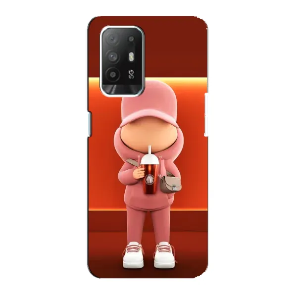Чехол с принтом «С Кофе» для OPPO Reno 5z