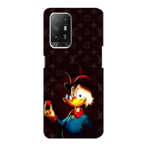 Чехлы для Oppo Reno 5z - Скрудж МакДак Louis Vuitton (PREMIUMPrint) (Скрудж с бриллиантом)