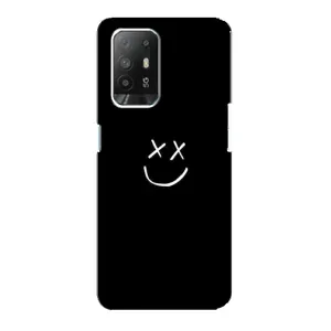 Чохол для OPPO Рeнo 5з - (AlphaPrint) з принтом (ТОП продажів) (Смайл)