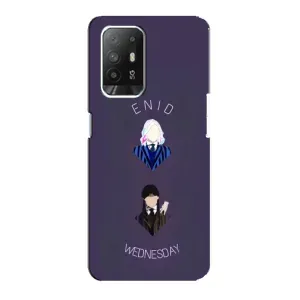 Чохли Венсдей на Oppo Reno 5z Уенсдей (AlphaPrint) (Венздей і подруга)