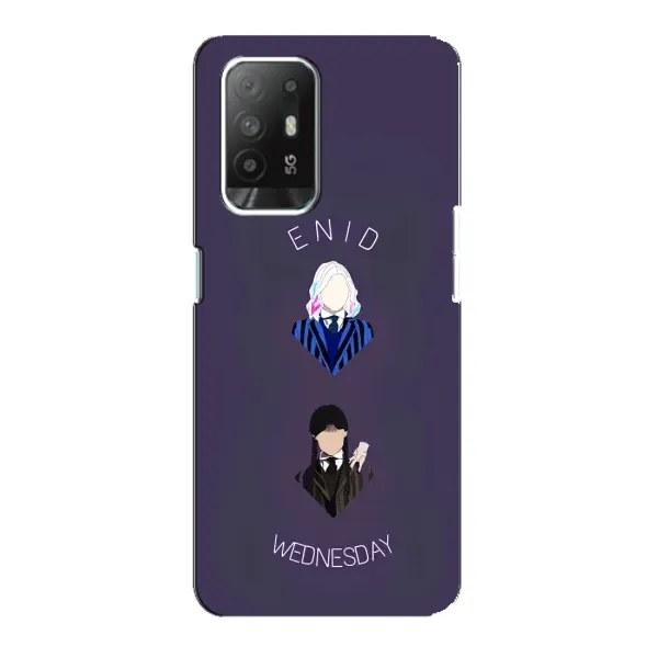 Чехол с принтом «Уэнздей и подруга» для OPPO Reno 5z