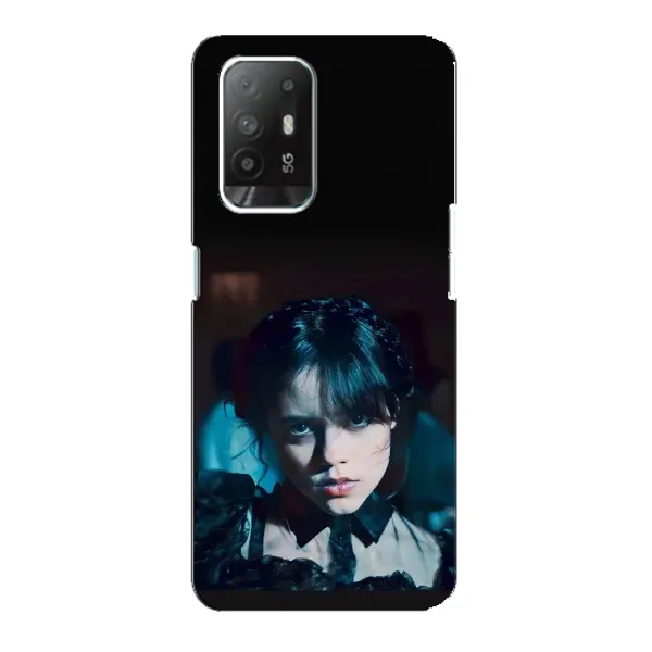 Чехол с принтом «взгляд Уэнздей» для OPPO Reno 5z