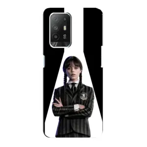 Чохли Венсдей на Oppo Reno 5z Уенсдей (AlphaPrint) (W-Wednesday)