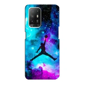 Чохли для Oppo Reno 5z - з картинкою JORDAN (AlphaPrint) (Яскравий Джордан)