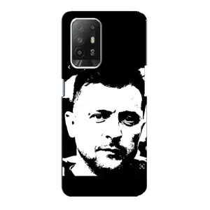 Чохол для Oppo Reno 5z (AlphaPrint - с принтом Зеленського)