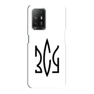 Чохли для Oppo Reno 5z Укр. Символіка (AlphaPrint) (ЗСУ герб)