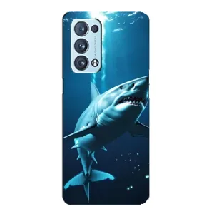 Чехол с картинкой «Хищники» для Oppo Reno6 Pro Plus 5G (Акула под водой)