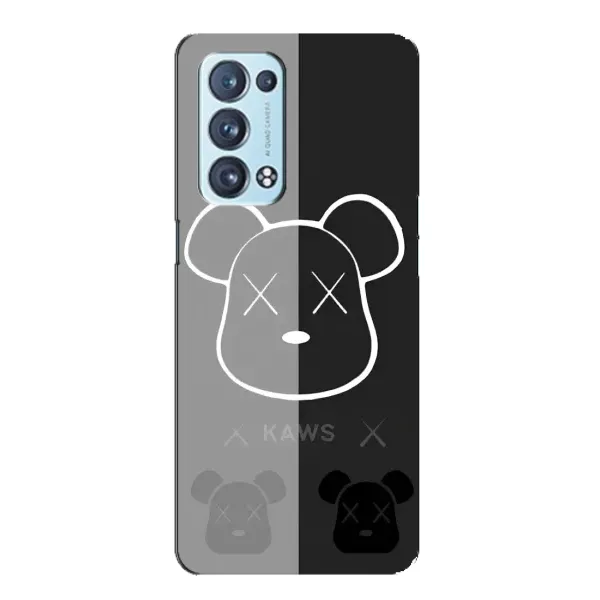 Чохол з принтом «БеарБрік очі» для OPPO Reno6 Pro Plus 5G