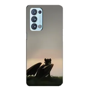 Чохол як приборкати дракона на Oppo Reno6 Pro Plus 5G (Беззубик)
