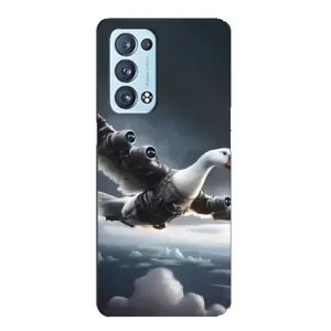 Чехол с мемом Тралалело тралала на Oppo Reno6 Pro Plus 5G (Бомбардини гусини)