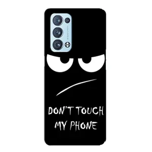 Чохол з принтом «Dont Touch» для OPPO Reno6 Pro Plus 5G