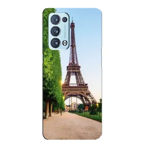 Чохол Ейфелева Вежа Oppo Reno6 Pro Plus 5G - (AlphaPrint) (Дорога до Парижу)
