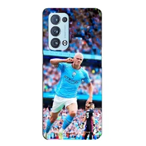 Чохли з футболістом Ерлінг Холанд для Oppo Reno6 Pro Plus 5G (AlphaPrint) (фанати Холанда)