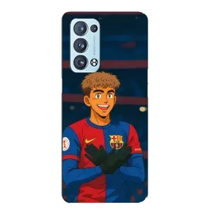 Чохол з футболістом Ламін Ямаль Oppo Reno6 Pro Plus 5G (Футболіст Ямаль)