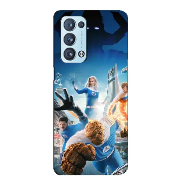 Чехол с принтом «Герои Фантастическая Четверка» для OPPO Reno6 Pro Plus 5G