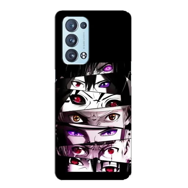 Чохол з принтом «Очі Аніме» для OPPO Reno6 Pro Plus 5G