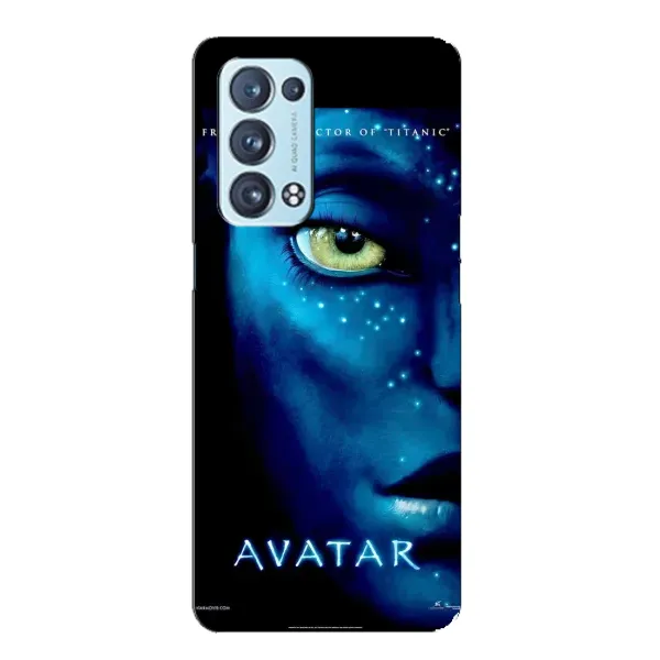 Чохол з принтом «око Аватара» для OPPO Reno6 Pro Plus 5G Чохол з принтом «око Аватара» для OPPO Reno6 Pro Plus 5G