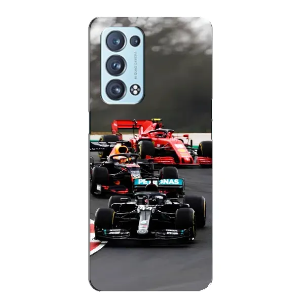 Чохол з принтом «Гонка Формула 1» для OPPO Reno6 Pro Plus 5G Чохол з принтом «Гонка Формула 1» для OPPO Reno6 Pro Plus 5G