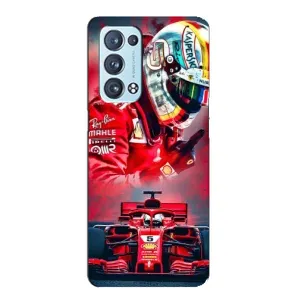 Чохли з Машинами на OPPO Reno6 Pro Plus 5G . українською . (VPrint) (Гонщик)