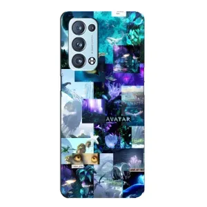 Чохол з принтом «колаж Аватар» для OPPO Reno6 Pro Plus 5G