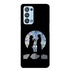 Чохли Венсдей на Oppo Reno6 Pro Plus 5G Уенсдей (AlphaPrint) (кімната Венздей)